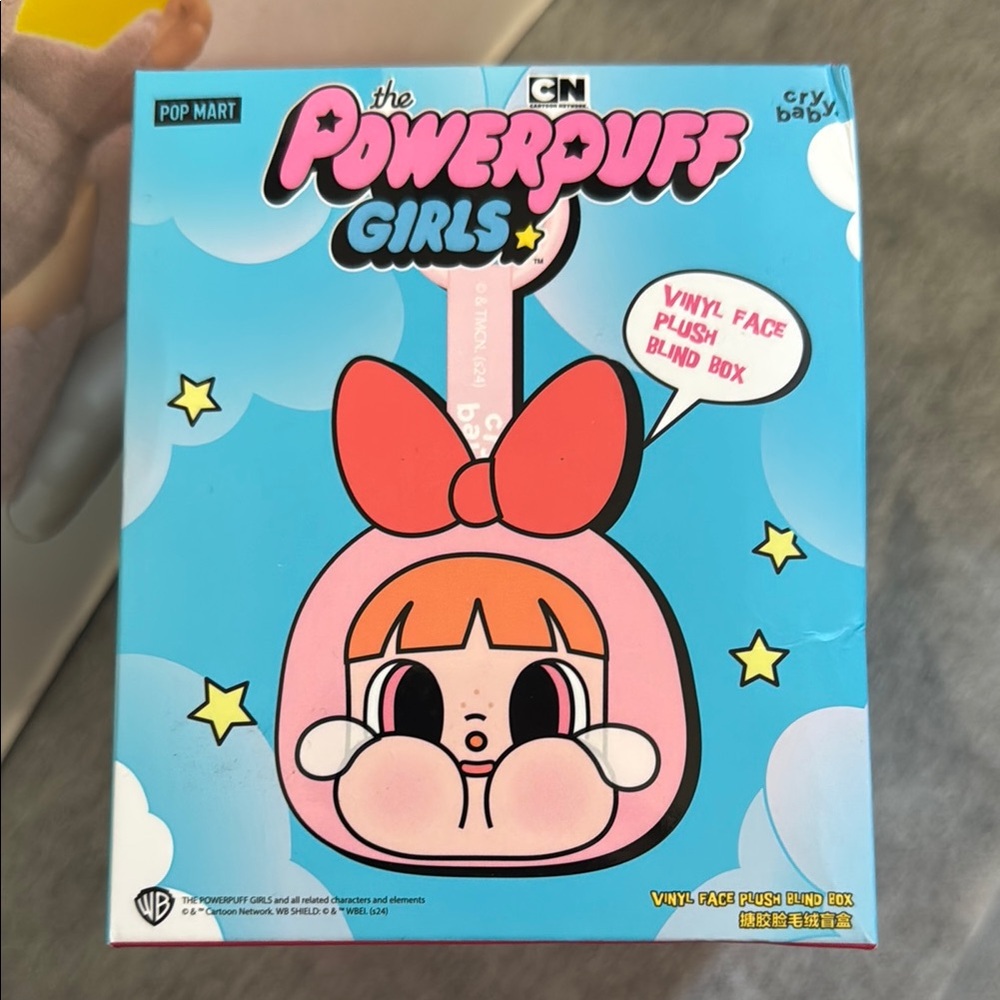 POP MART CRYBABY x Powerpuft Girls Series- Vinyl Face Plush Blind Box